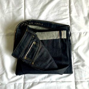 COPY - American Eagle Unwashed Selvedge Denim Skinny